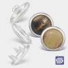 DECORATIVE SNAPS • MARBLE PEARL SNAP BUTTONS