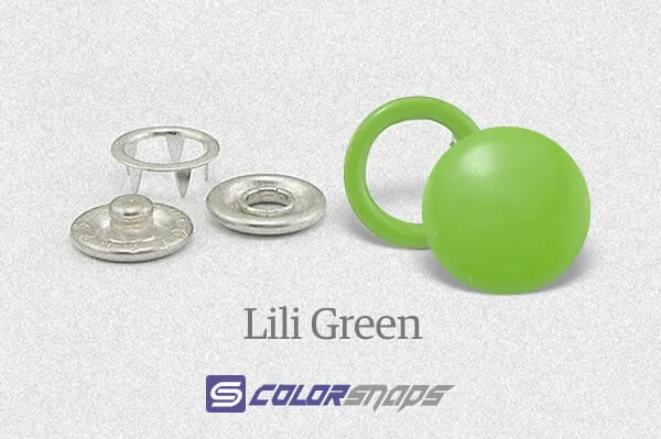 Lime Green Snap Buttons