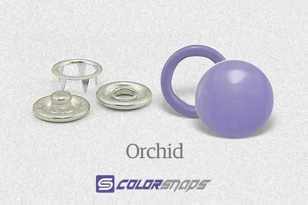 Orchid no sew button