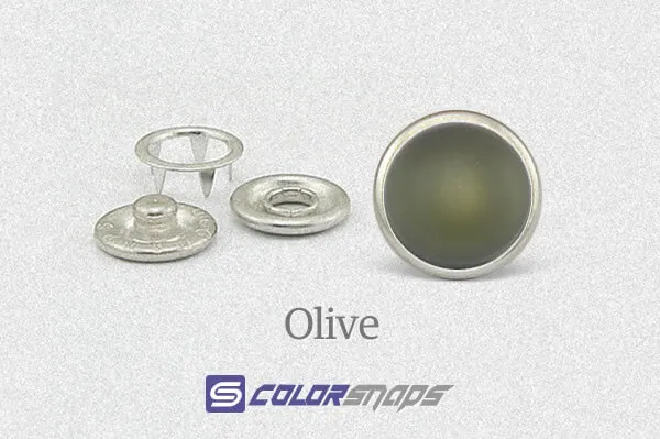 Olive Pearl Snaps
