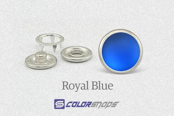 Royal Blue Pearl Snaps