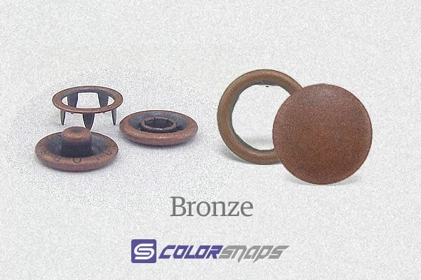 Bronze Snap Buttons