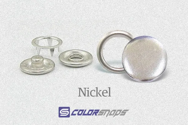 Nickel Silver Metal Snaps