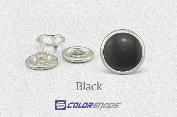 Black Pearl Snap Button