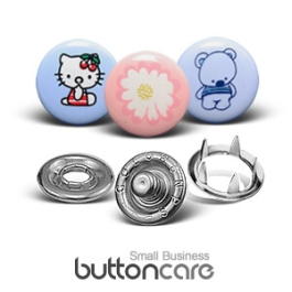 Logo Cap Snap Buttons