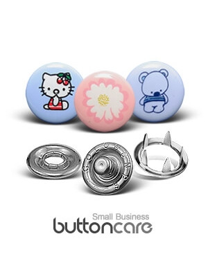 Logo Cap Snap Buttons